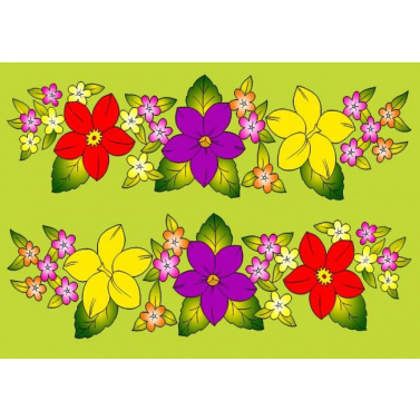 Pack tablier hawaien et paro tahitien