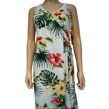 robe  fleurs made in Hawai