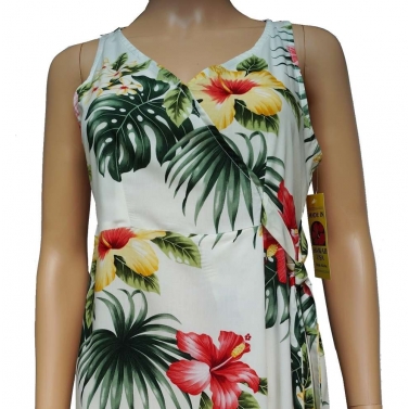 robe  fleurs made in Hawai