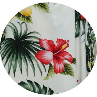 robe  fleurs made in Hawai