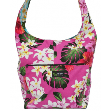 Sac bandoulire en toile de coton Canvas made in Hawai