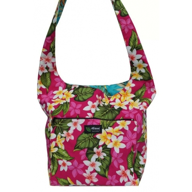 Sac bandoulire en toile de coton Canvas made in Hawai