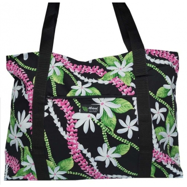 Sac plage fleurs coton