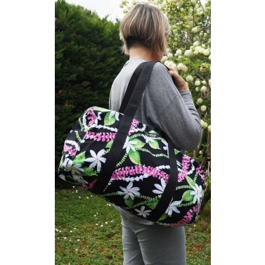 sac de sport fleurs