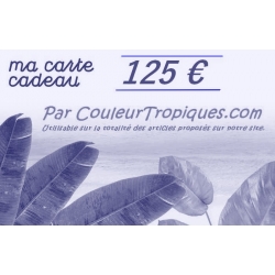 Carte cadeau 125 *