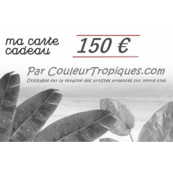 Carte cadeau 150 *