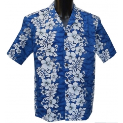 Chemise Hawaienne Floral lines