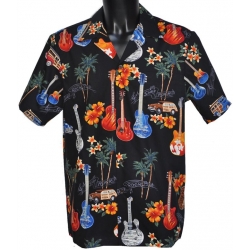 Chemise Hawaienne GUITARES