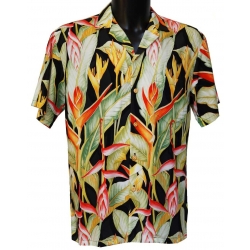 Chemise Hawaienne HELICONIA