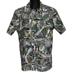 Chemise hawaienne MUSIC AND BOAT