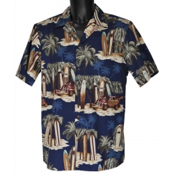 Chemise hawaienne TRUCK AND SURFS