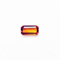 Citrine taille rectangle