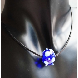 Collier verre fil� N� 24