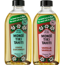 Lot Monoi Tiki Coco et Vanille