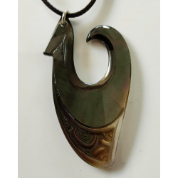 Pendentif nacre de Tahiti Hameon GM N 1