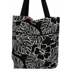 Sac fourre-tout reversibleMonstera lover noir