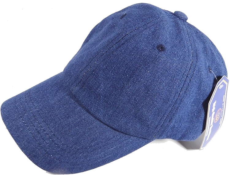 Casquette homme style baseball en coton jean denim par  . Cool