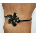 Bracelet nacre fleur de tiar N4