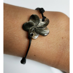 Bracelet nacre fleur de tiar N5