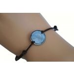 Bracelet nacre PM motif dauphin N6