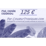 Carte cadeau 125 *