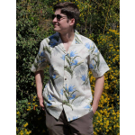 Chemise Hawaienne BIRDS OF PARADISE Crme