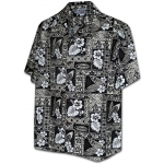 Chemise Hawaienne BLACK SURFS