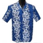Chemise Hawaienne Floral lines