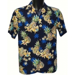 Chemise hawaienne GOLDEN PINEAPPLE