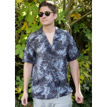 Chemise hawaienne Midnight Palm