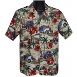 Chemise Hawaienne NUIT SUR HAWAI