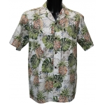 Chemise Hawaienne PINEAPPLE CHESSBOARD