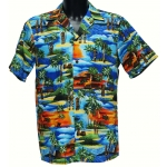 Chemise hawaienne SUNSET TIKI