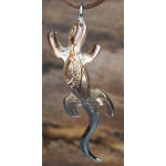 Pendentif Lzard nacre PM N10