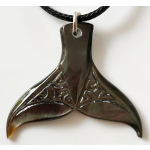 Pendentif Queue de Baleine nacre de Tahiti PM N16