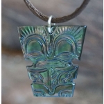 Pendentif Tiki nacre PM N 10