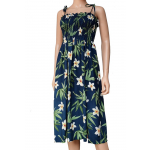 ROBE HAWAIENNE BAMBOO Marine