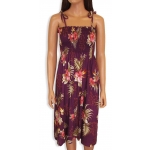 ROBE HAWAIENNE FERN HIBISCUS 