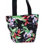 Sac fourre-tout reversible Hanging Heliconia noir