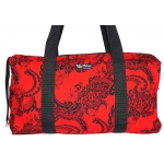 Sac polochon Tribal Tatoo rouge