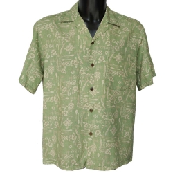 Chemise hawaienne made in Hawai 