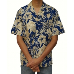 Chemise hawaienne avec des hibiscus