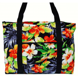 Sac plage fleurs de Tiare