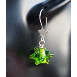 Boucles D'oreilles Clips En Verre De Murano Authentique - Neuf Avec étiquettes