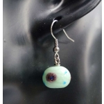 Boucles d'oreilles verre fil n 5