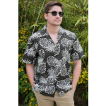 Chemise Hawaienne KAUAI Noire