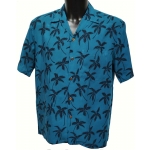 Chemise hawaienne PALM TREE IN DEEP