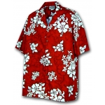 Chemise Hawaienne RED HAWAII