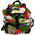 Sac  dos Blomming Bouquet Noir