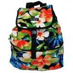 Sac  dos Watermark Floral bleu